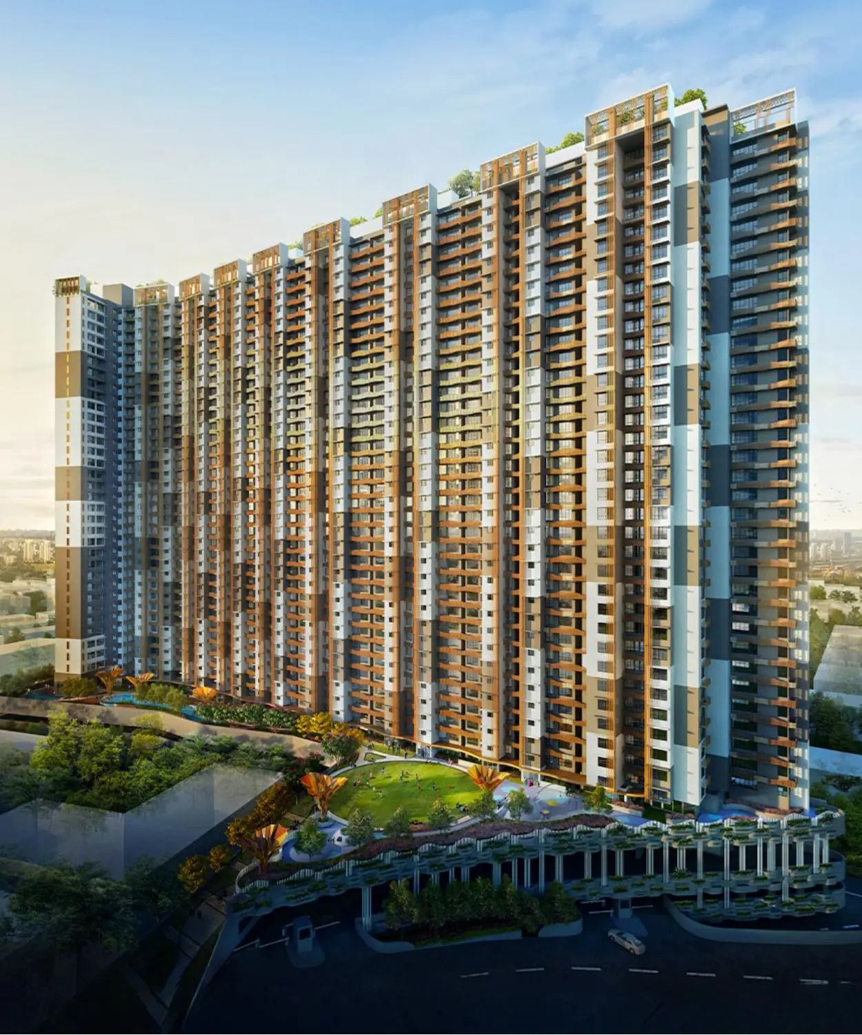 34 Park Estate — Expansion Joint Treatment carried out by WrapPro India