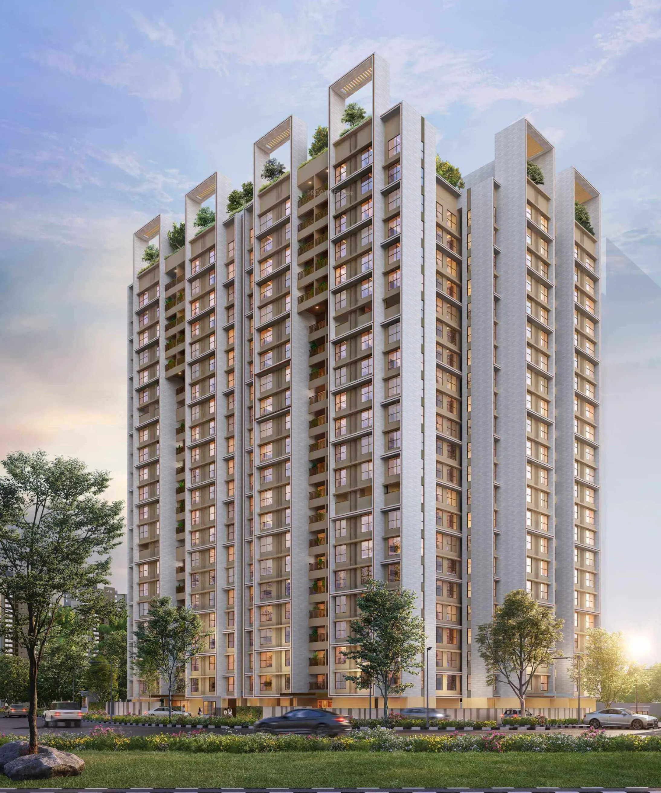 Canvas Residencies — Basement & Superstructure carried out by WrapPro India