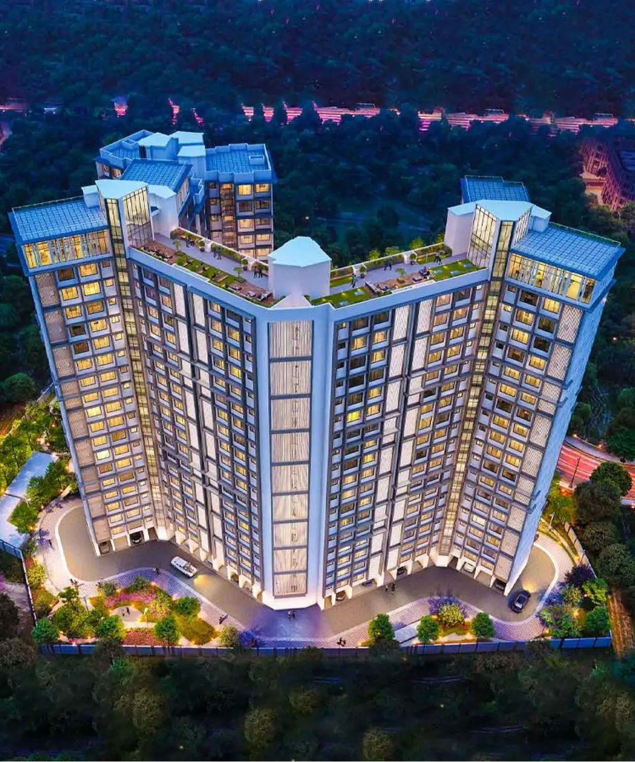 Purva Clermont — Superstructure carried out by WrapPro India